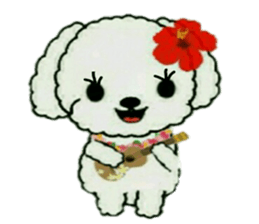 Hula-Dogs Aina and Friends2 sticker #9533644