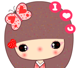 The naughty butterfly sticker #9533669