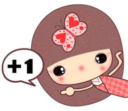 The naughty butterfly sticker #9533675