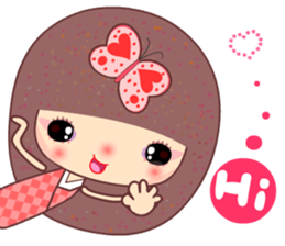 The naughty butterfly sticker #9533691