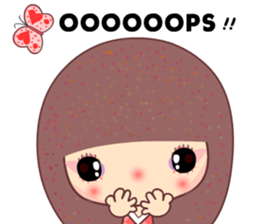 The naughty butterfly sticker #9533693