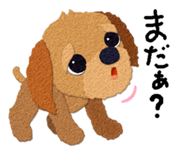 Toy Poodle Top 2 sticker #9534668