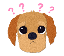 Toy Poodle Top 2 sticker #9534693