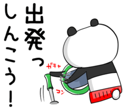 TRUCKER PANDA sticker #9534824