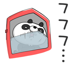 TRUCKER PANDA sticker #9534830