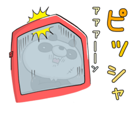 TRUCKER PANDA sticker #9534831