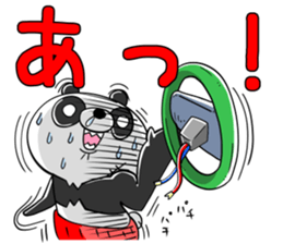 TRUCKER PANDA sticker #9534841