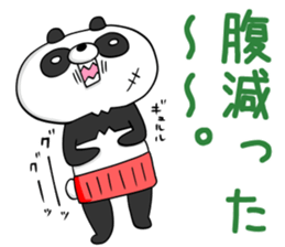 TRUCKER PANDA sticker #9534842