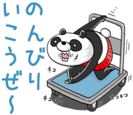 TRUCKER PANDA sticker #9534845