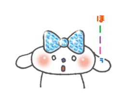 The brilliant ribbon girl and Whitina sticker #9535337