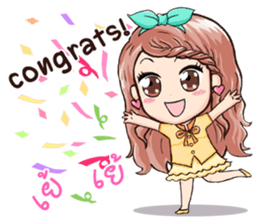 Born to be beauty sticker #9536580