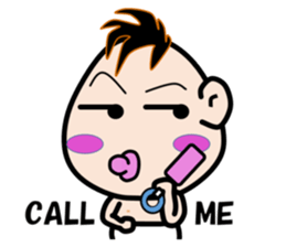 Dancing Mr.Baby sticker #9537306