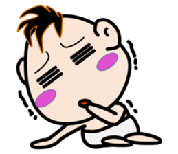 Dancing Mr.Baby sticker #9537314