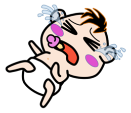 Dancing Mr.Baby sticker #9537316