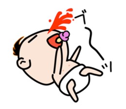 Dancing Mr.Baby sticker #9537328