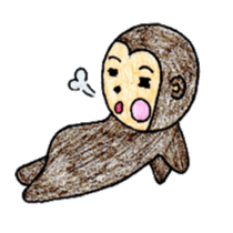 Monkichi Sticker2 sticker #9537790