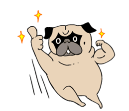 Pug's Gym sticker #9538310