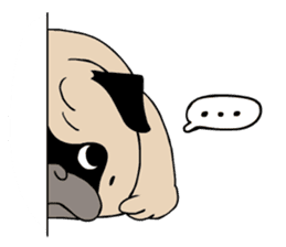 Pug's Gym sticker #9538340