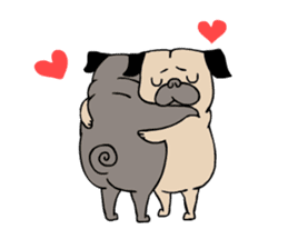 Pug's Gym sticker #9538341