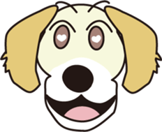 Love Golden retrievers 2 sticker #9538985