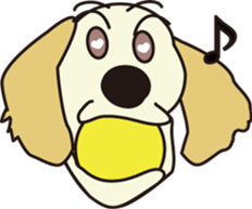 Love Golden retrievers 2 sticker #9538995