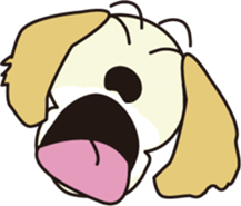 Love Golden retrievers 2 sticker #9539013