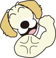 Love Golden retrievers 2 sticker #9539016