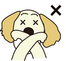 Love Golden retrievers 2 sticker #9539019