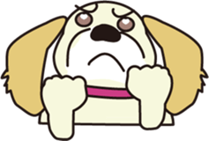 Love Golden retrievers 2 sticker #9539020