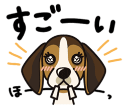 iinu - Beagle sticker #9539265
