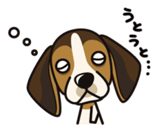 iinu - Beagle sticker #9539268