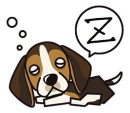 iinu - Beagle sticker #9539269