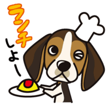 iinu - Beagle sticker #9539275