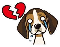iinu - Beagle sticker #9539283