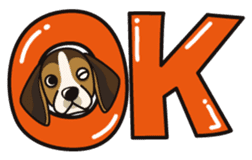 iinu - Beagle sticker #9539293