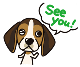 iinu - Beagle sticker #9539303