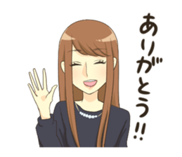 Makeover girls sticker #9539305