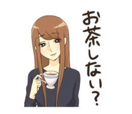 Makeover girls sticker #9539321