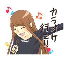 Makeover girls sticker #9539323