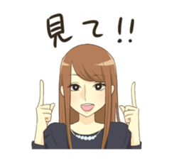 Makeover girls sticker #9539325