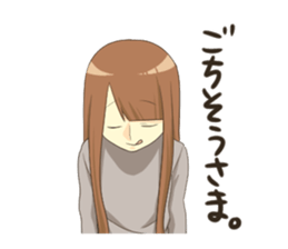 Makeover girls sticker #9539327