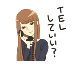 Makeover girls sticker #9539330