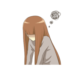 Makeover girls sticker #9539334