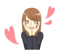 Makeover girls sticker #9539335