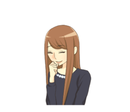 Makeover girls sticker #9539338