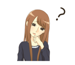 Makeover girls sticker #9539341