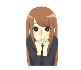 Makeover girls sticker #9539343