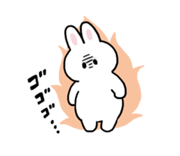 Cat and bunny basic sticker #9539493