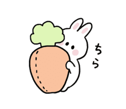 Cat and bunny basic sticker #9539503