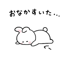 Cat and bunny honorific sticker #9539617